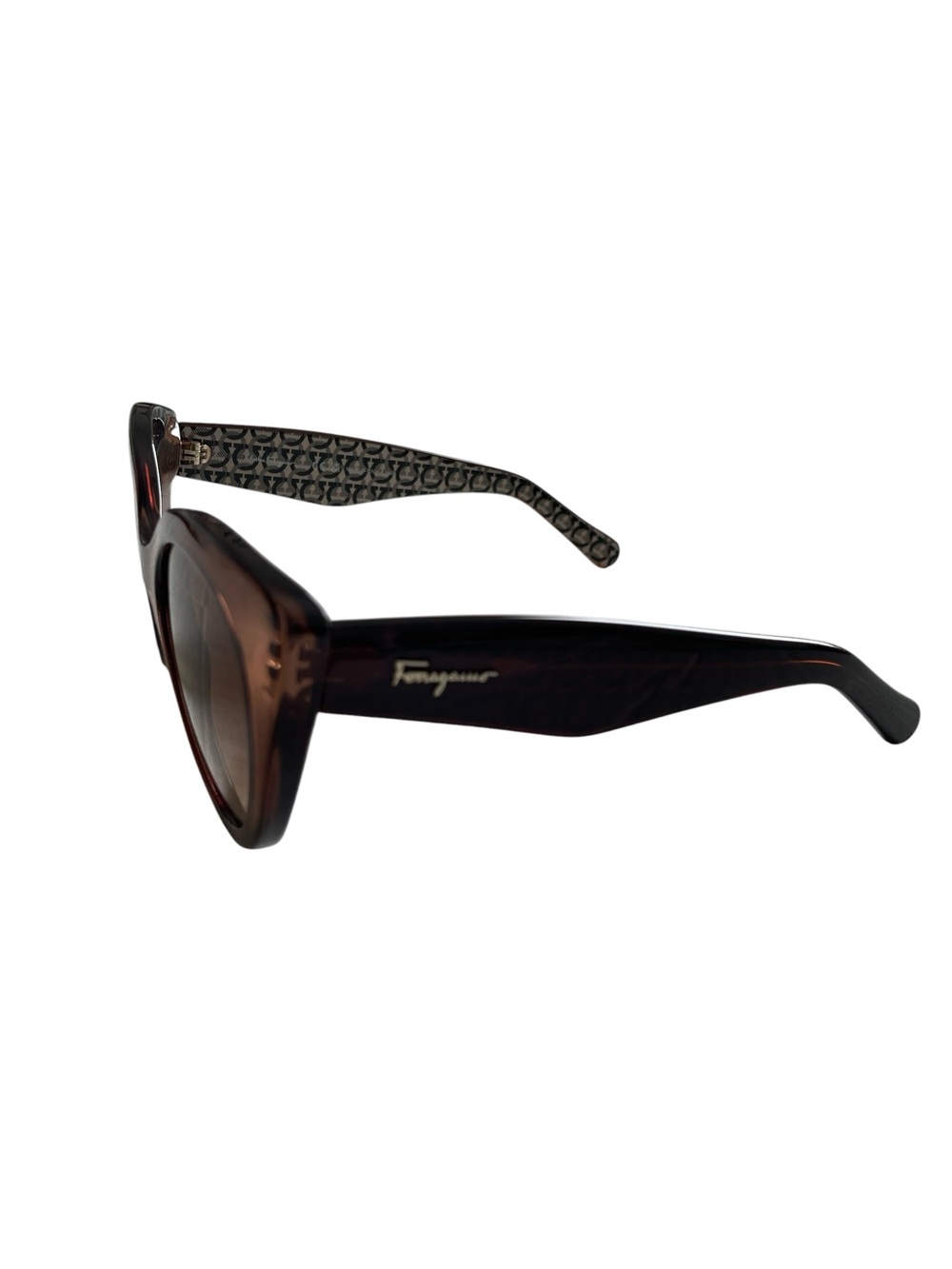 Authentic Salvatore Ferragamo Cat Eye Sunglasses - Picture 9 of 16